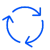 digital permit creation lifecycle Icon