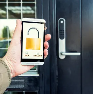 Access Unlock Via Mobile special feature in Visitor Management System